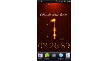 3D New Year Live Wallpaper device 1