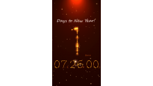 3D New Year Live Wallpaper device4