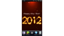 3D New Year Live Wallpaper device8