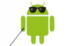 Android blind vignette head