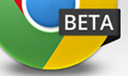 chrome beta logo vignette head