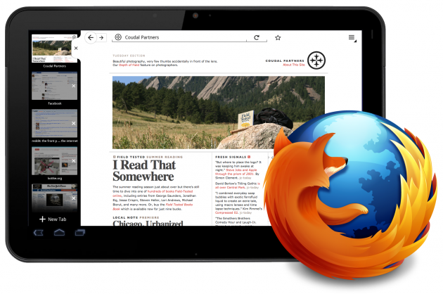 Firefox Firefox tablette