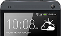 HTC One black noir vignette head