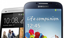 htc one samsung galaxy s4 vignette head