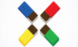 ice cream sandwich nexus logo vignette head