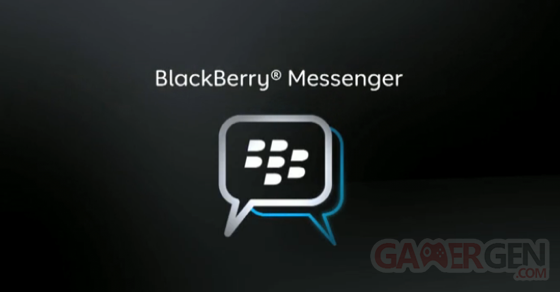 Images Screenshots Captures Blackberry Messenger Logo 30032011