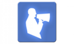 logo shoutcaster vignette head