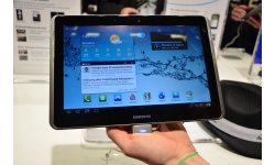 mwc 12 mobile world congress 2012 samsung tablette galaxy tab 2 10.1 7.0 galaxy note cheap prise en main hands on test 06