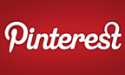 Pinterest logo vignette head