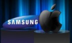 Samsung apple logo vignette head