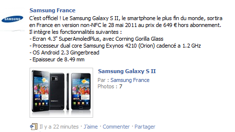 samsung-france-annonce-facebook-galaxy-sii-prix-date