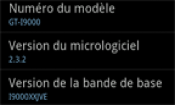 screenshot capture gingerbread officiel 2 3 2 samsung galaxy s i9000