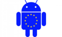 vignette icone head android drapeau europe