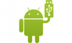 vignette icone head android usb logo