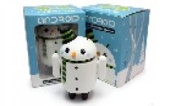 vignette icone head photo android figurine snowman